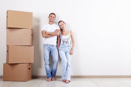 Business storage unit in Marksgate with organized boxes