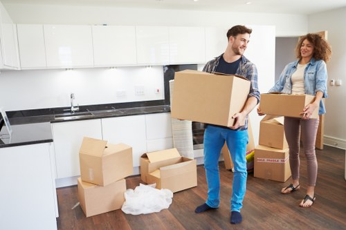 Professional packing supplies for Marksgate removals
